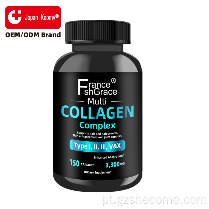 Shecome Collagen Joints Health Cápsulas de colágeno para pele